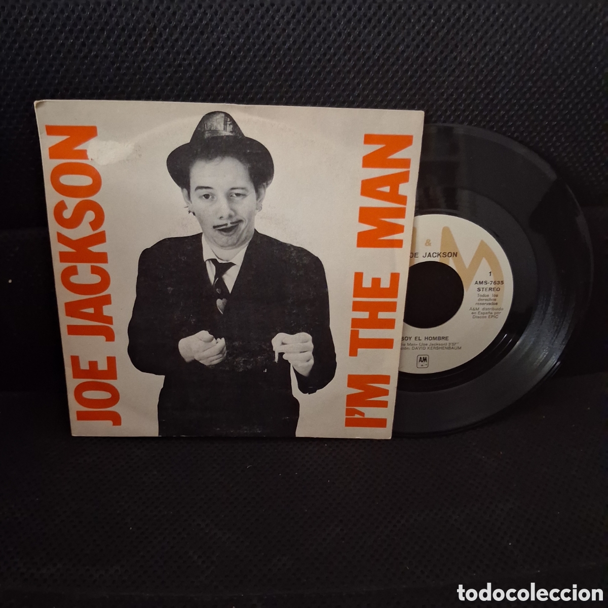 Discos de vinilo: Joe Jackson &ndash; I'm The Man 7&rdquo;, 45 RPM, Single