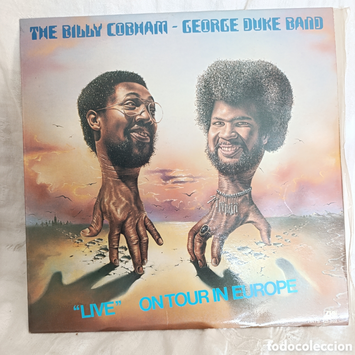 Discos de vinilo: Jazz-fusion,vinilo &rdquo;Live&rdquo; on Tour in Europe de la Billy Cobham&ndash;George Duke Band, lanzado en 1976