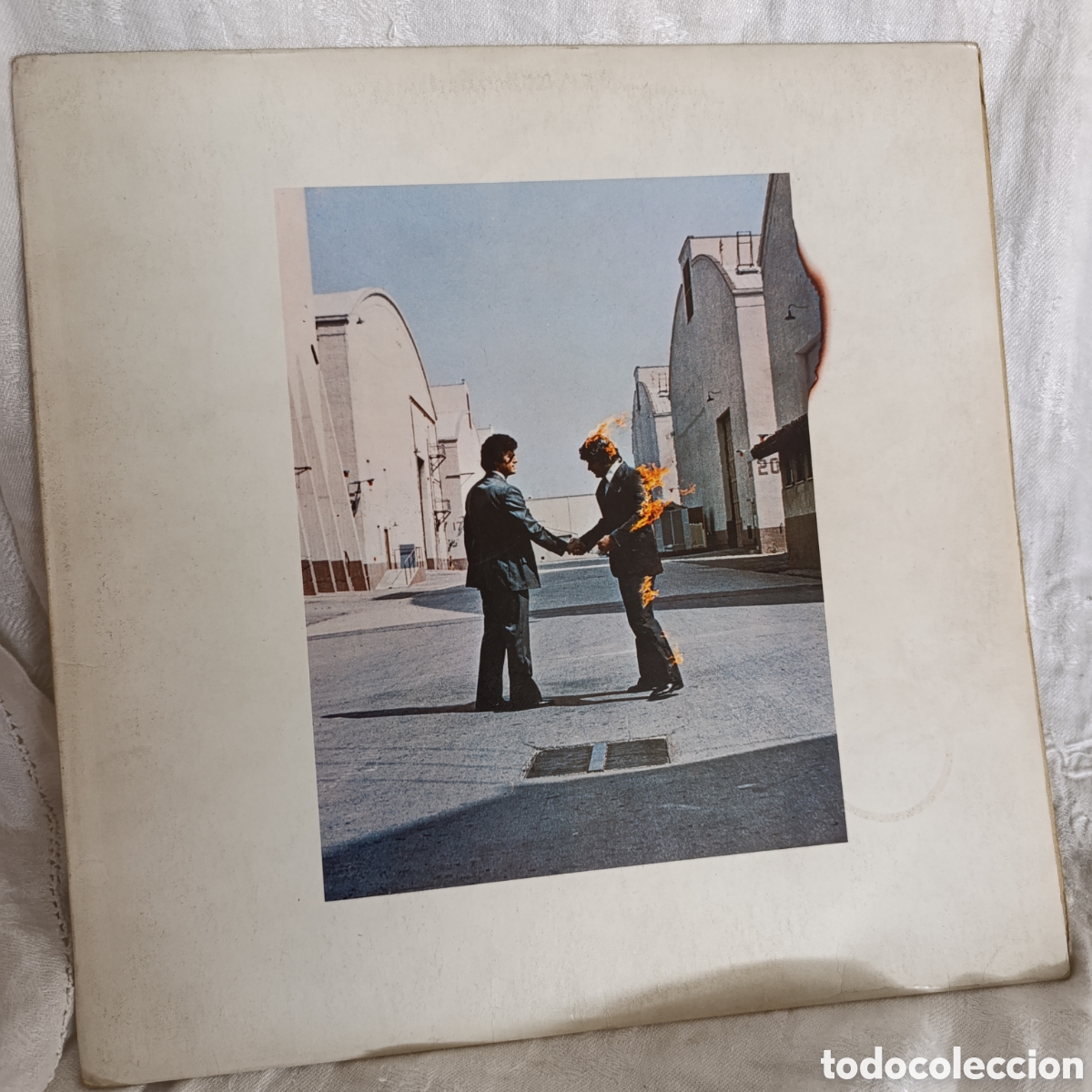 Discos de vinilo: Pink Floyd,Wish You Were Here,edici&oacute;n original 1975