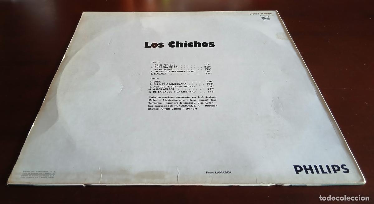 Discos de vinilo: LOS CHICHOS- NO SE NO SE - LP - 1976 - Foto 2