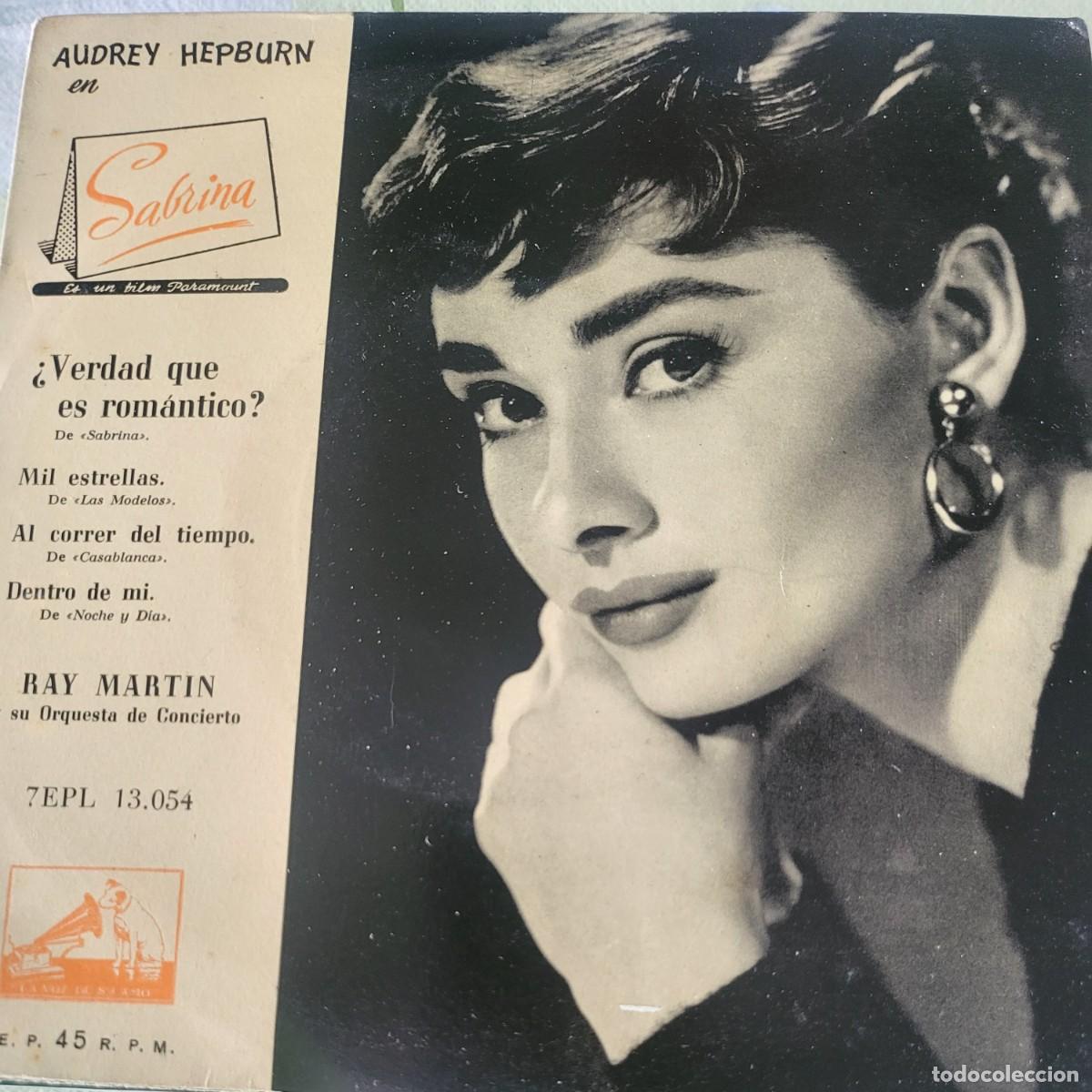 Discos de vinilo: Ray Martin y orquesta Ep sello La voz de su amo editado en Espa&ntilde;a a&ntilde;o 1958 del film Sabina...