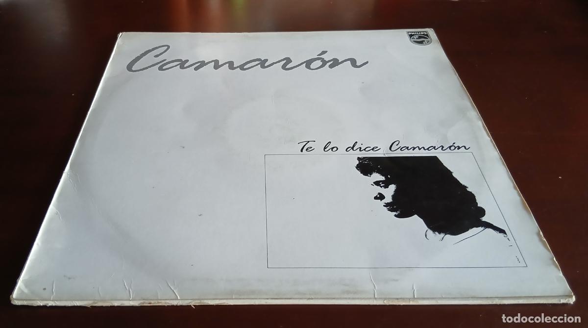 Discos de vinilo: CAMARON - TE LO DICE CAMARON - LP - 1986 - CON ENCARTE