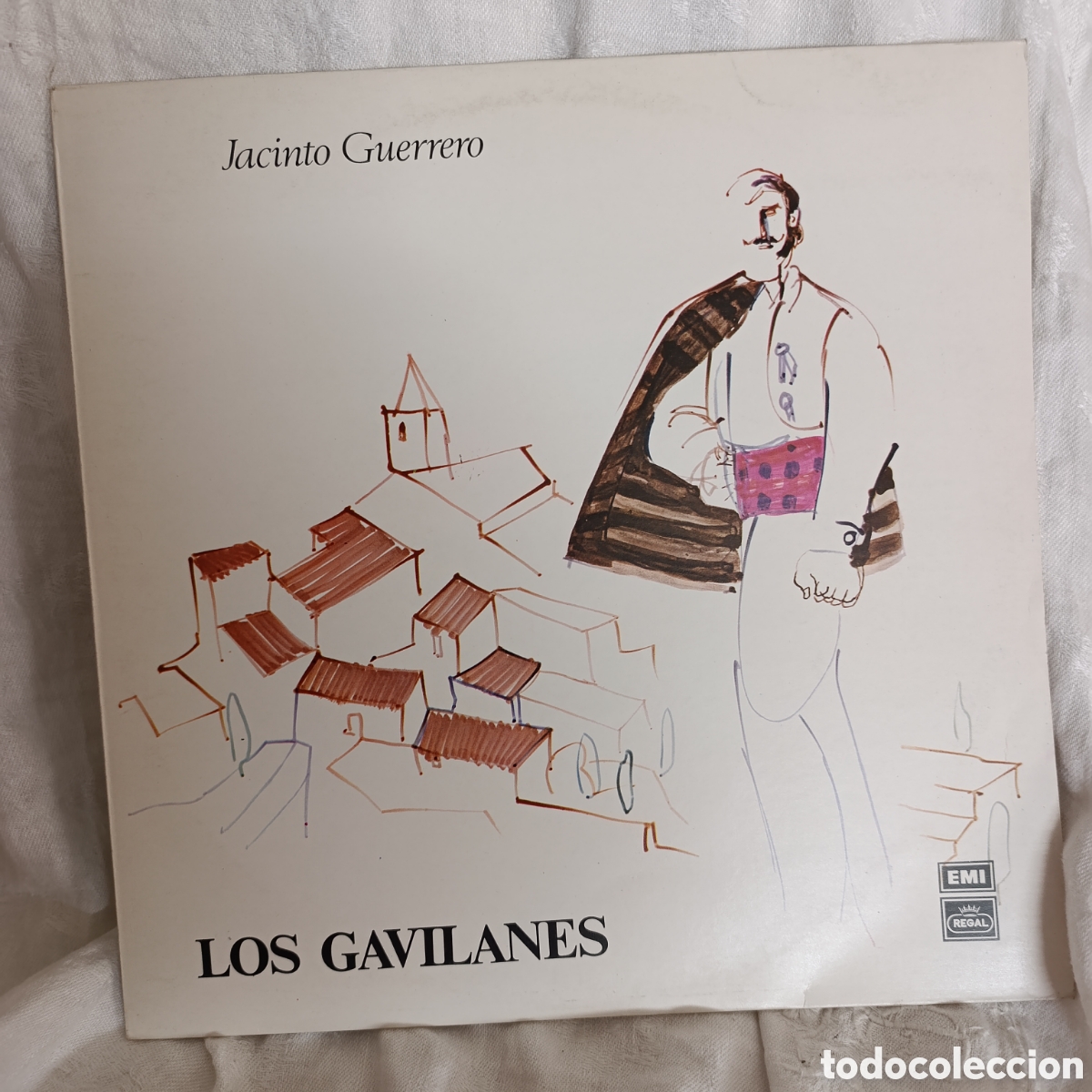 Vinyl-Schallplatten: Disco vinilo zarzuela zarzuela &rdquo;Los Gavilanes&rdquo; compuesta por Jacinto Guerrero.1981