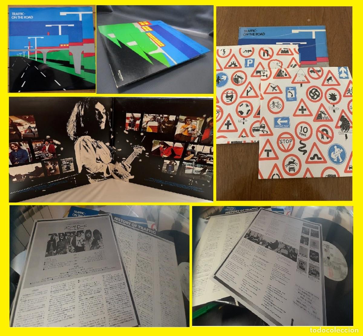 Vinyl-Schallplatten: TRAFFIC / ON THE ROAD,LIVE 73 S WINWOOD RARA 2LPs EDICION JAPAN + 2 ENCARTES + 2 INSERTOS, IMPECABLE