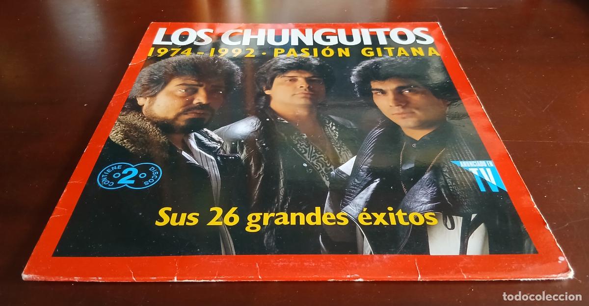 Discos de vinilo: LOS CHUNGUITOS - 1974 - 1992 - PASION GITANA - DOBLE LP - 1992