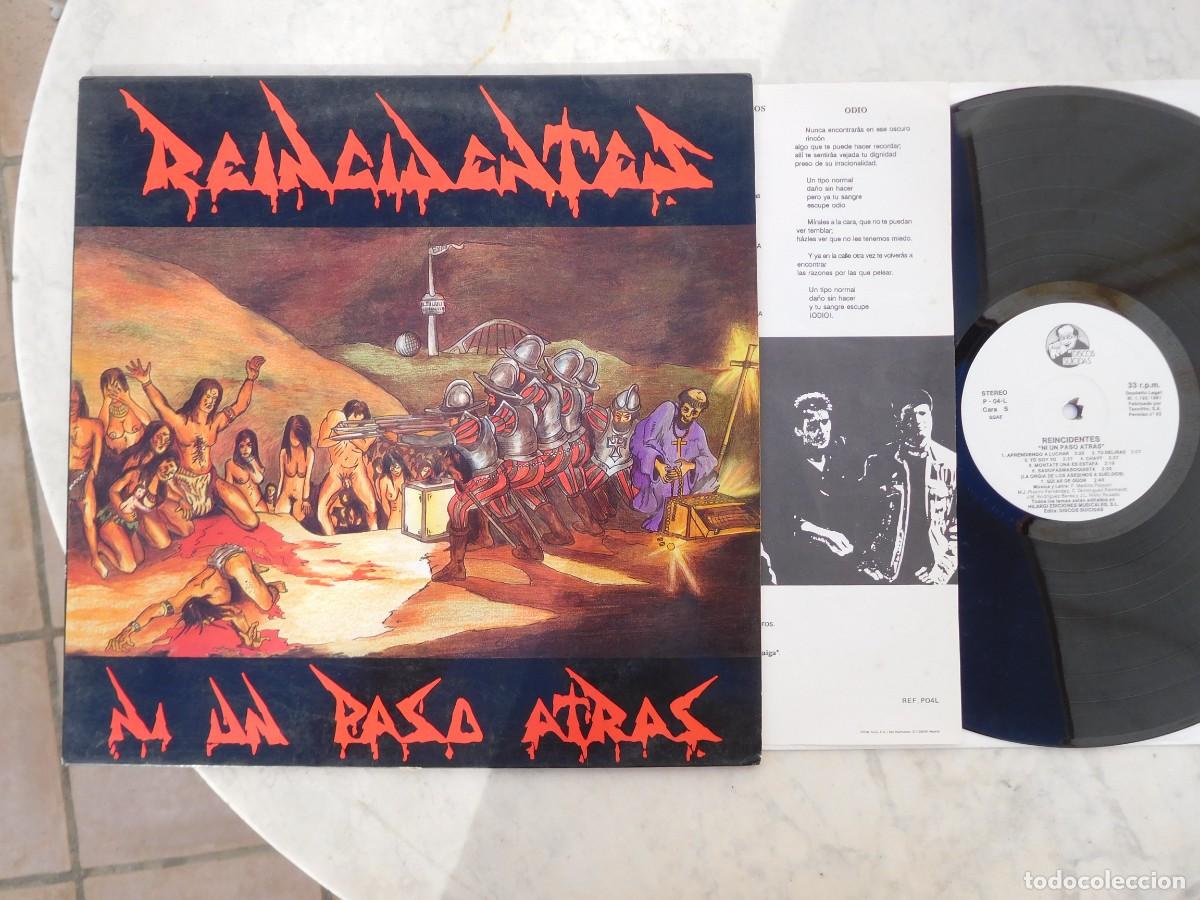 Discos de vinilo: Reincidentes LP. Ni un paso atras.