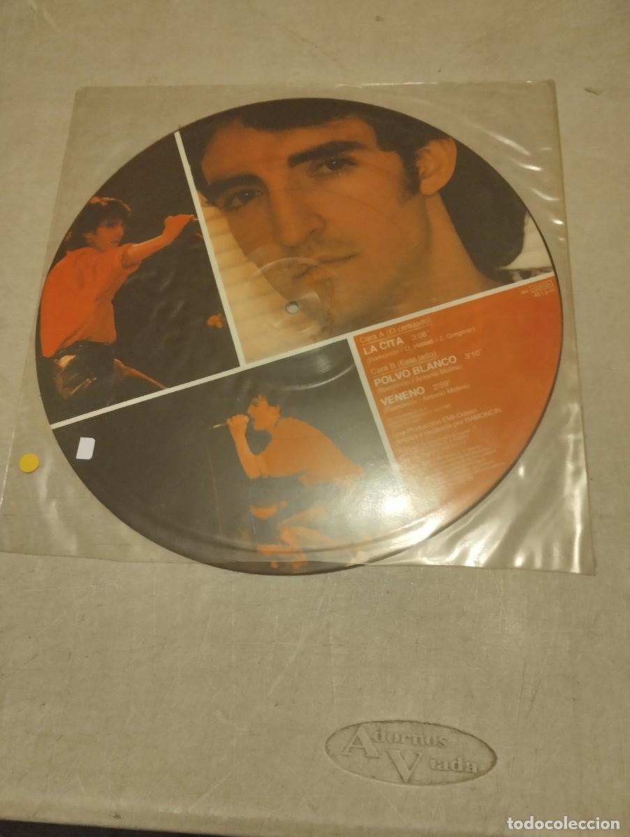 Discos de vinilo: RAMONCIN PICTURE DISC LA CITA ESP.1985 - Foto 2