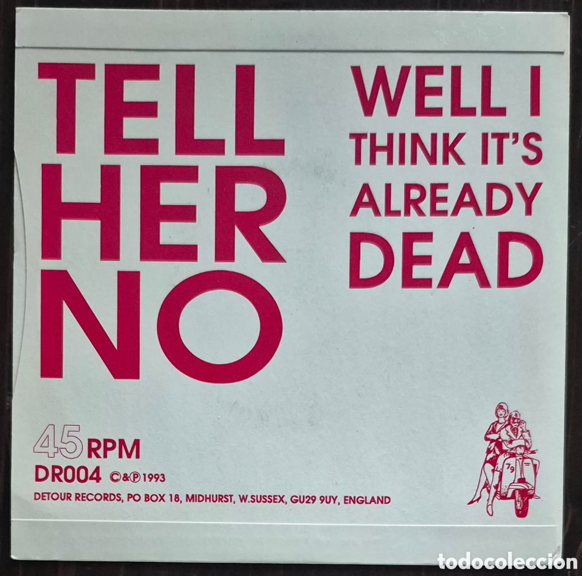 Discos de vinilo: SINGLE - THE BUZZ - TELL HER NO - 1993 INGLATERRA - Foto 2
