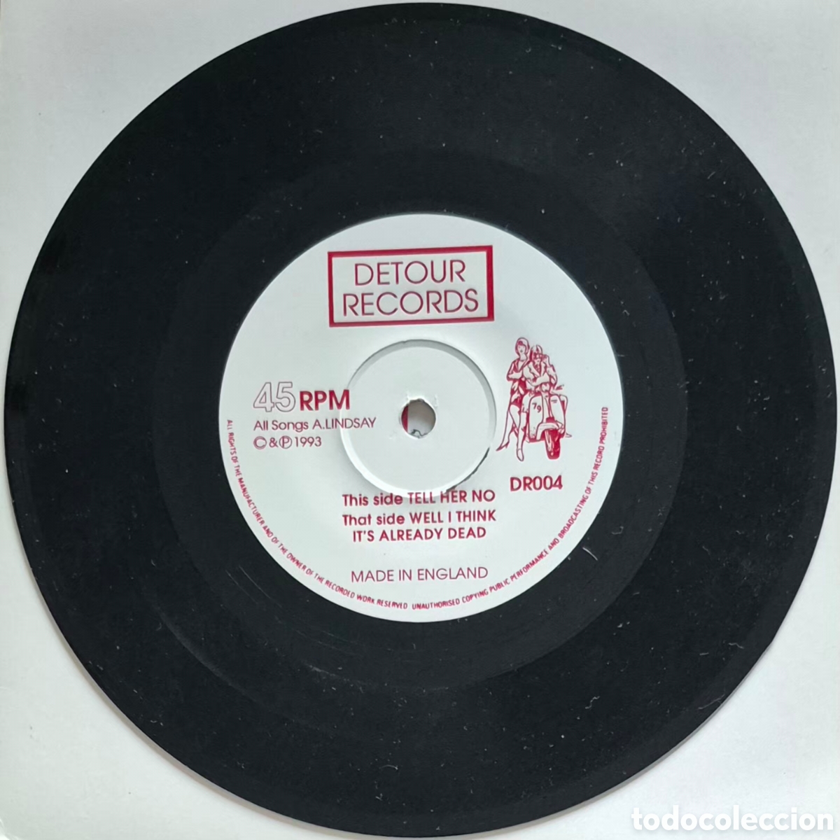 Discos de vinilo: SINGLE - THE BUZZ - TELL HER NO - 1993 INGLATERRA - Foto 3