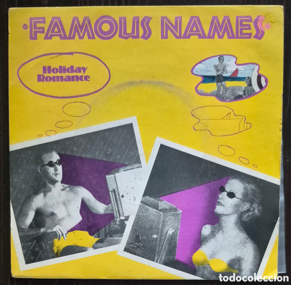 Discos de vinilo: SINGLE - FAMOUS NAMES - HOLIDAY ROMANCE - 1980 INGLATERRA