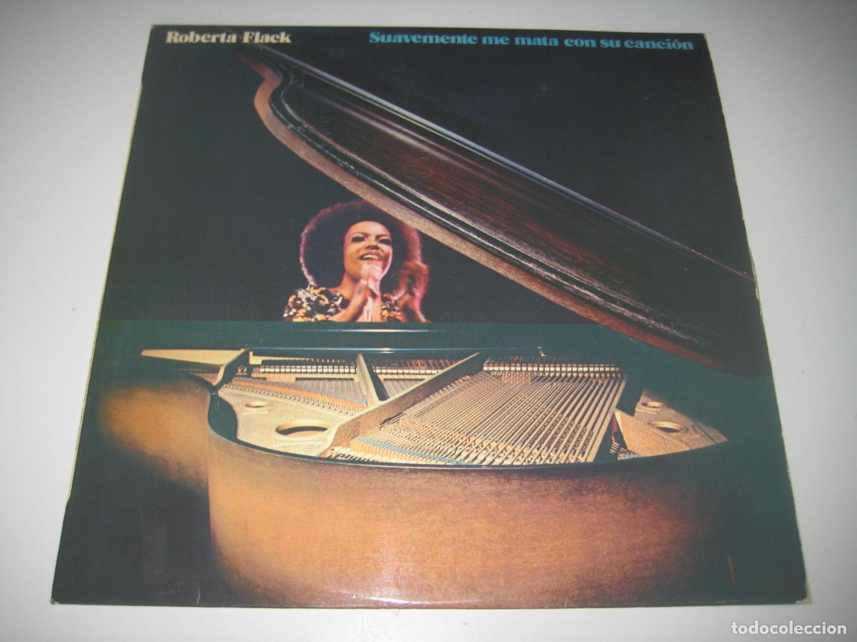 Discos de vinilo: Roberta Flack - Suavemente me mata con su canci&oacute;n LP