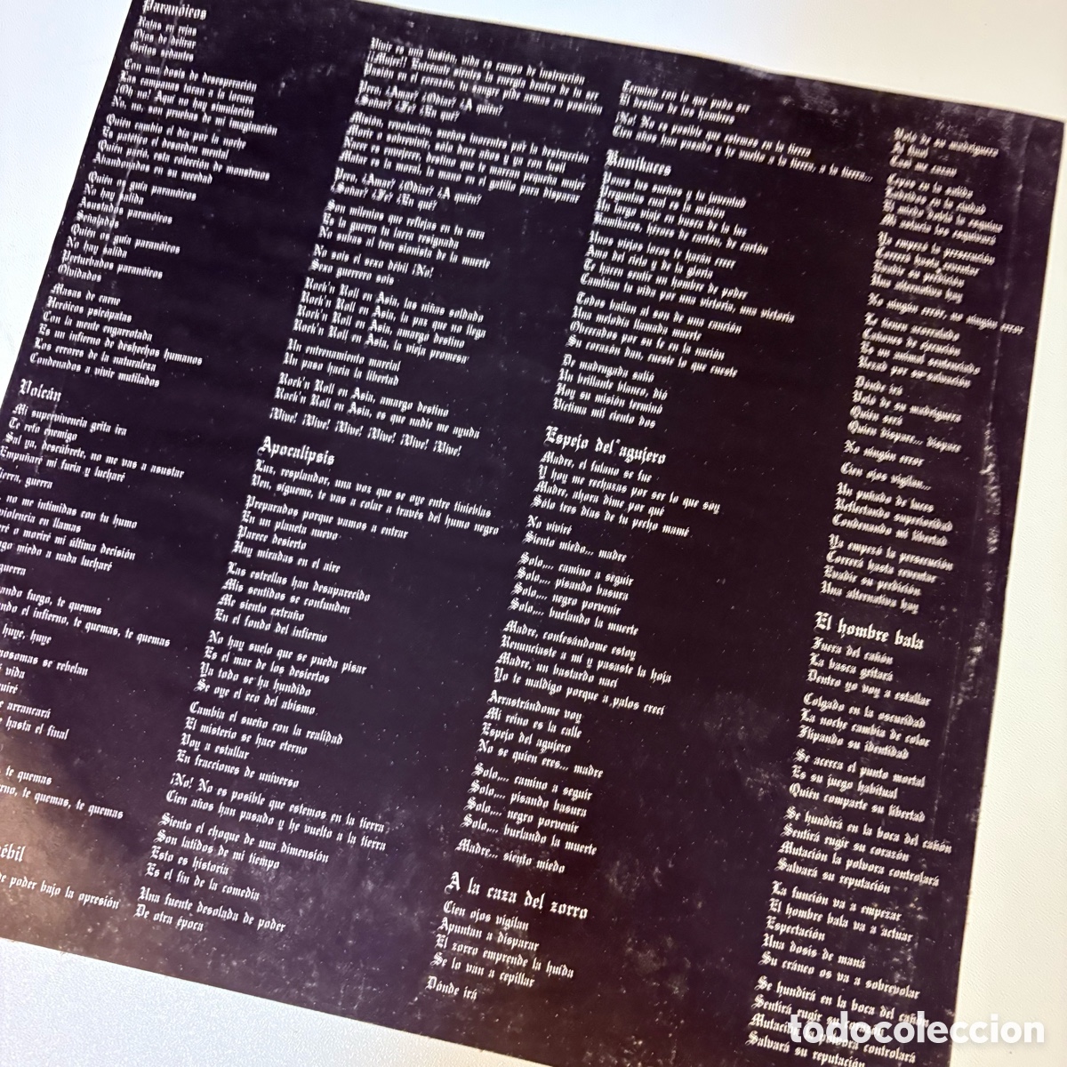 Discos de vinilo: lp Rosa Negra de 1984 - Foto 4