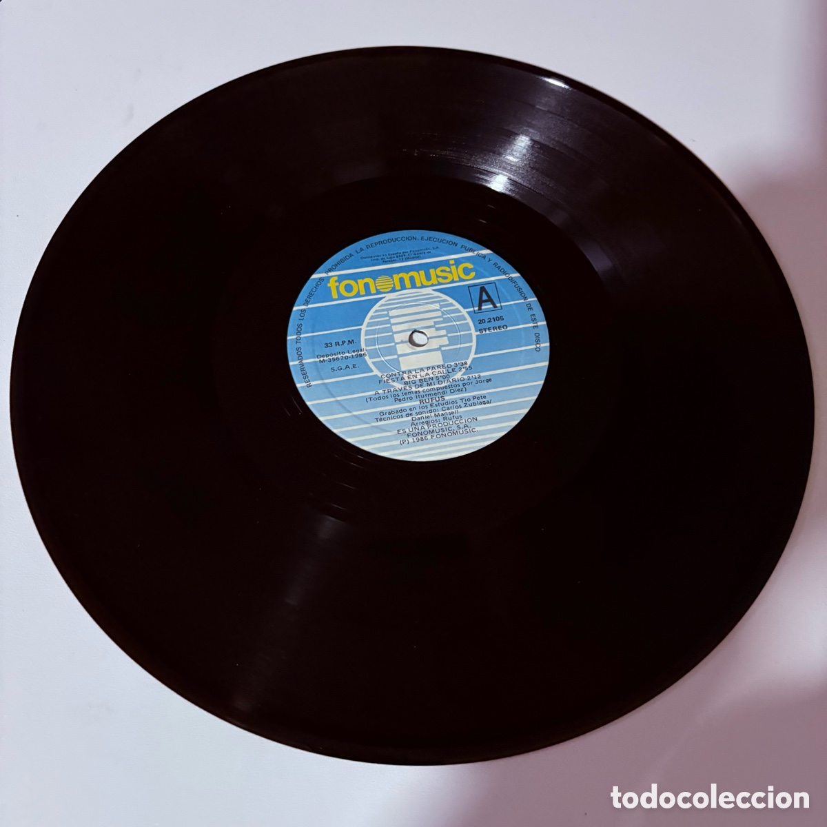 Discos de vinilo: lp Rufus - Rufus de 1986 - Foto 5