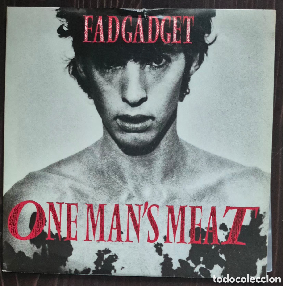 Discos de vinilo: SINGLE - FAD GADGET - ONE MAN'S MEAT - 1984 INGLATERRA