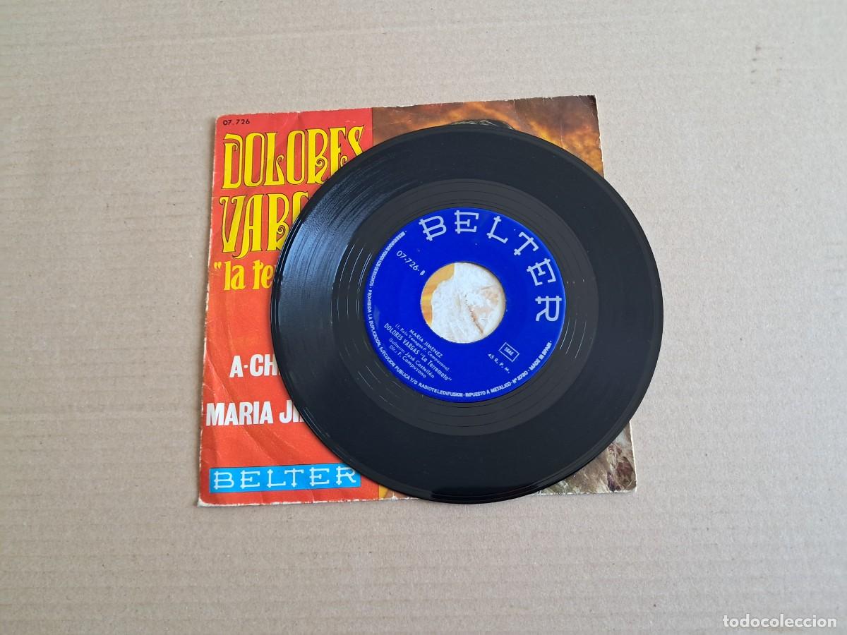 Discos de vinilo: DOLORES VARGAS - ACHILIPU SINGLE 1970 - Foto 2