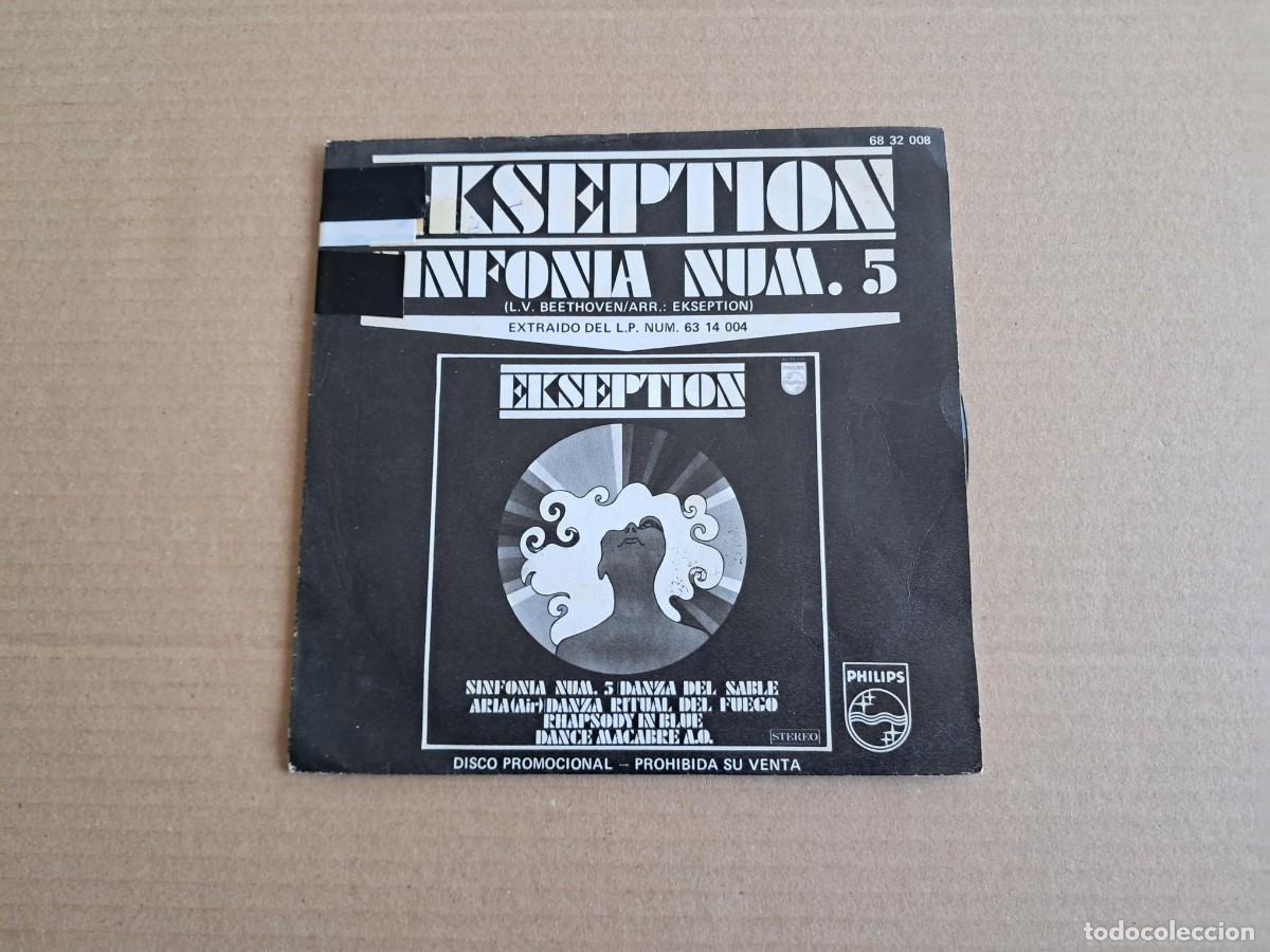 Discos de vinilo: EKSEPTION - SINFONIA N&ordm; 5 SINGLE PROMCIONAL 1970 EDICION ESPA&Ntilde;OLA