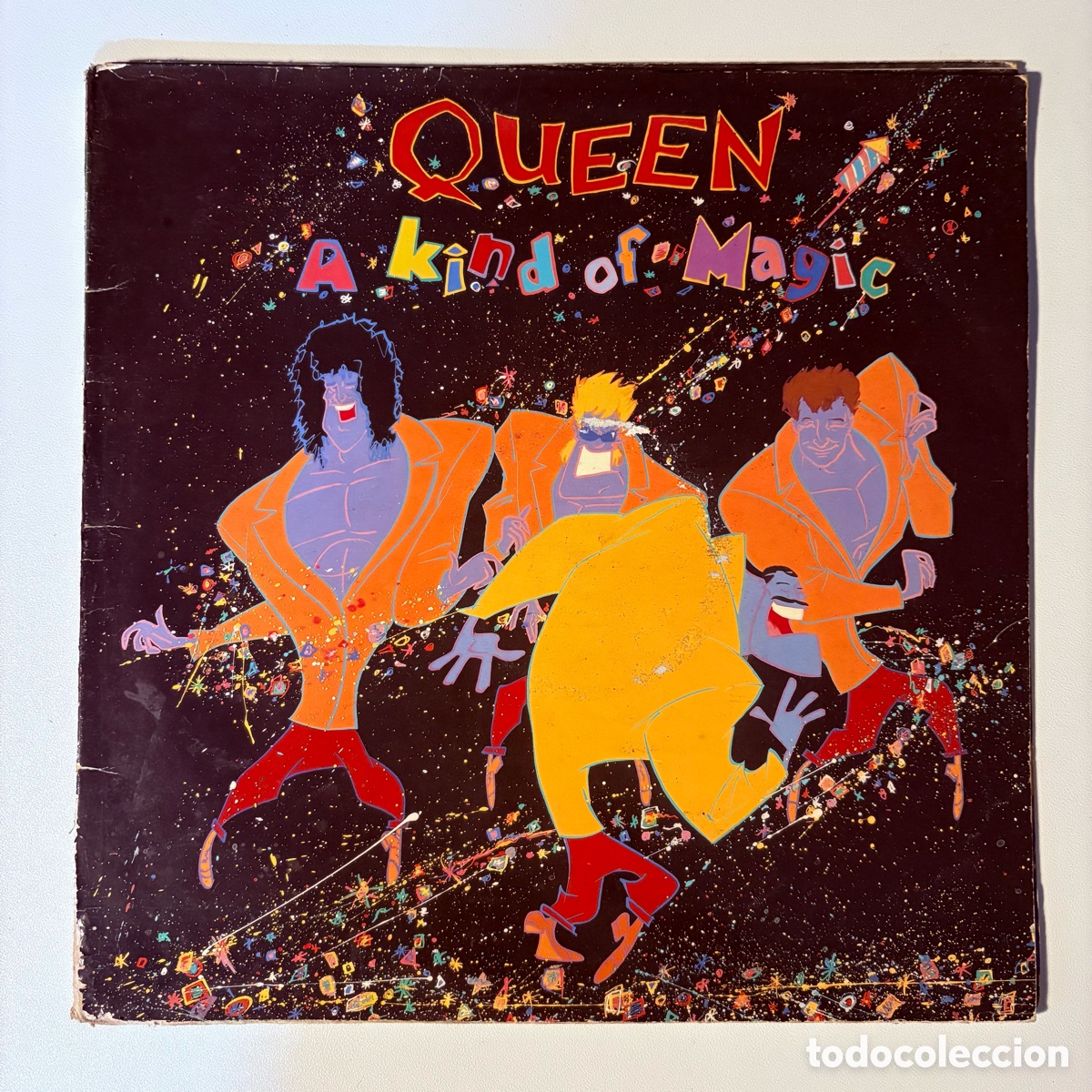 Discos de vinilo: lp Queen &ndash; A Kind Of Magic edicion espa&ntilde;ola de 1986
