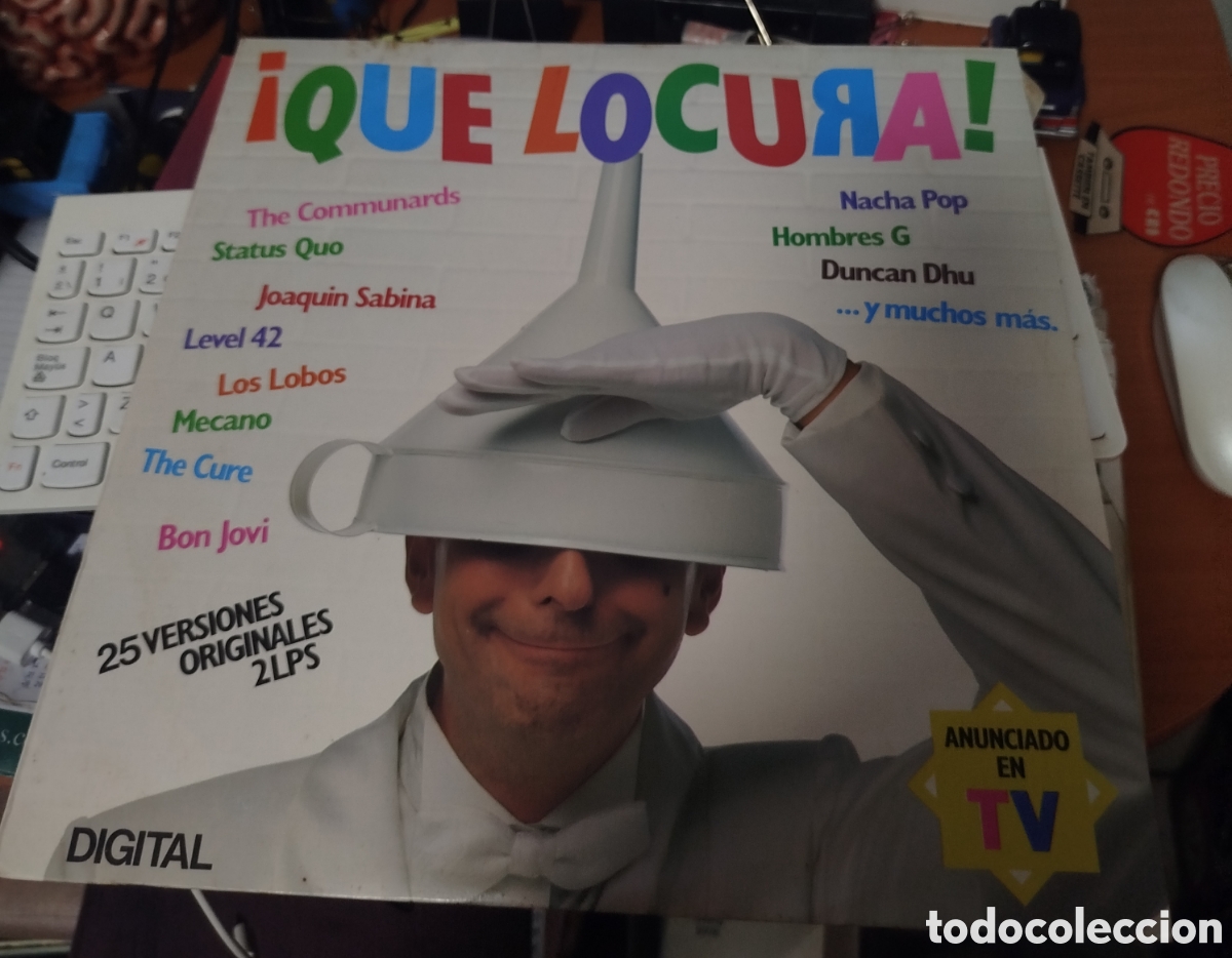 Discos de vinilo: ! Que locura&iexcl;. VV AA. Doble Lp