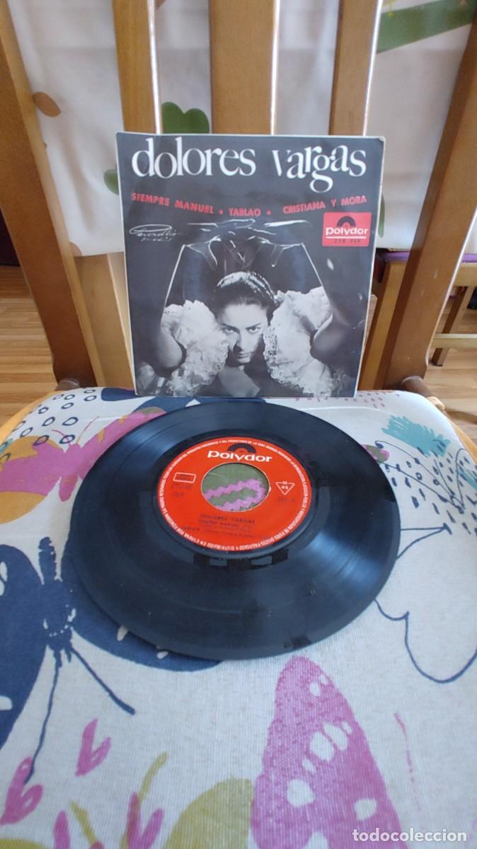Discos de vinilo: DOLORES VARGAS-EP SIEMPRE MANUEL +3