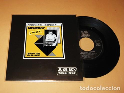Discos de vinilo: PATRICK COWLEY - MENERGY / I WANNA TAKE YOUR HOME - SINGLE 1981 - JUKE-BOX - N&ordm;1 USA - Hi-NRG MUSIC