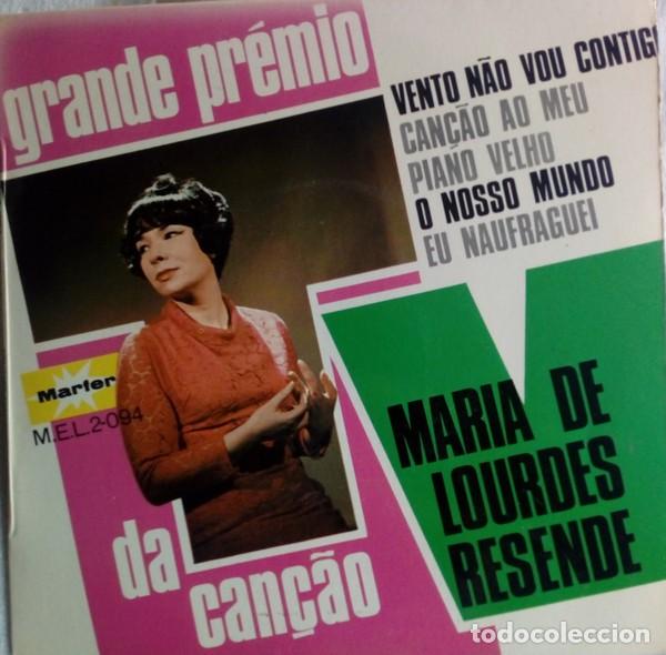 Discos de vinilo: Maria De Lourdes Resende &ndash; Grande Pr&eacute;mio Da Can&ccedil;&atilde;o