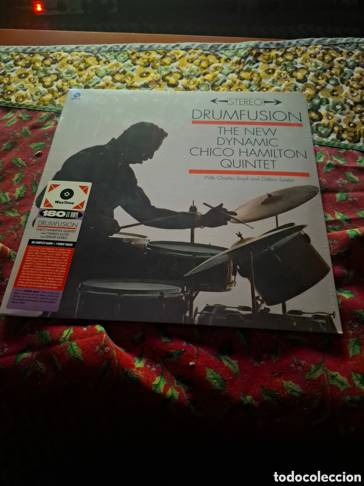 Discos de vinilo: Drum Fusion The New Dynamic Chico Hamilton Quintet. Ed waxtime