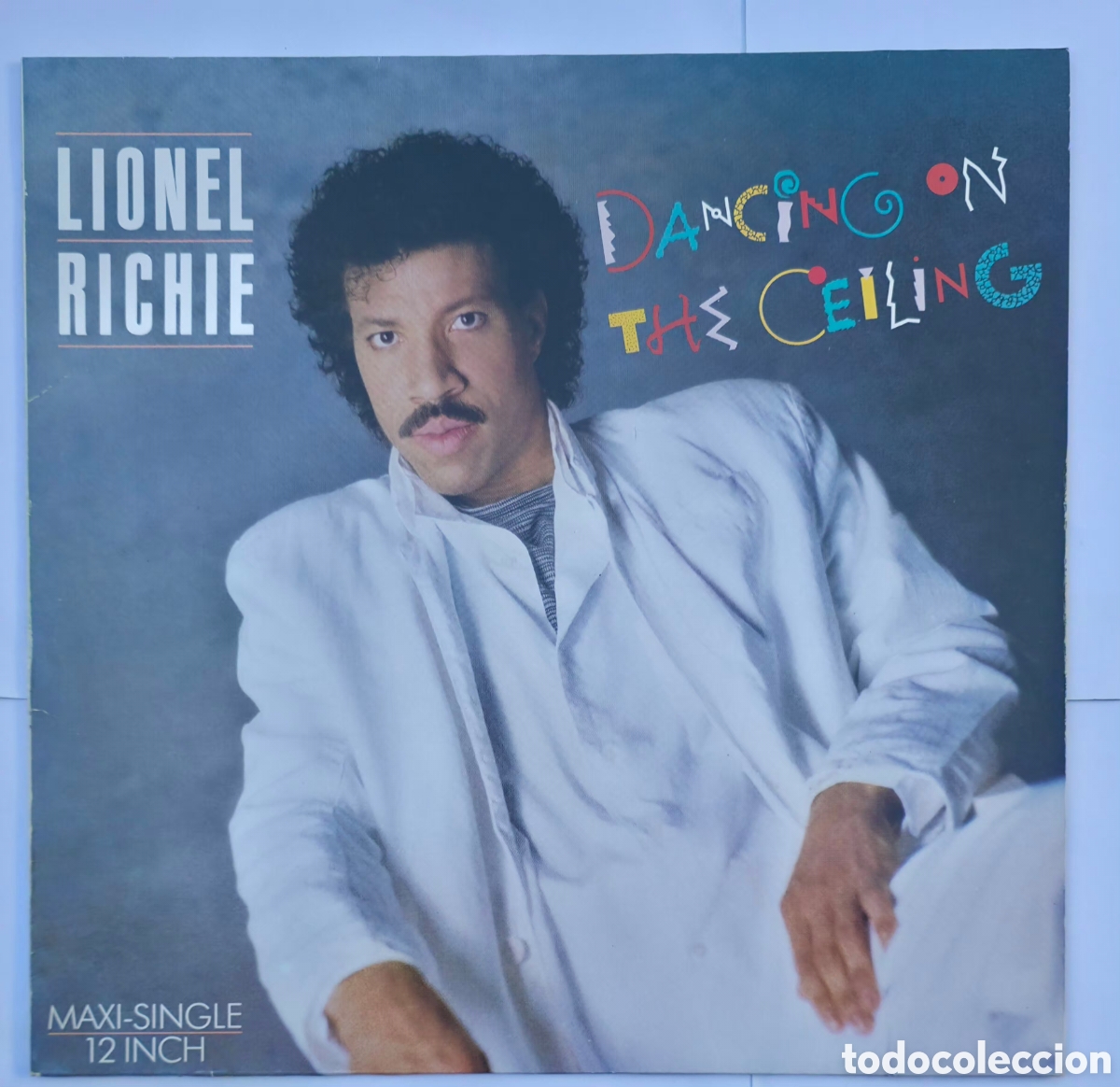Discos de vinilo: Vinilo ​Maxi 12'' Lionel Richie - Dancing On The Ceiling (1986) Edici&oacute;n Europea