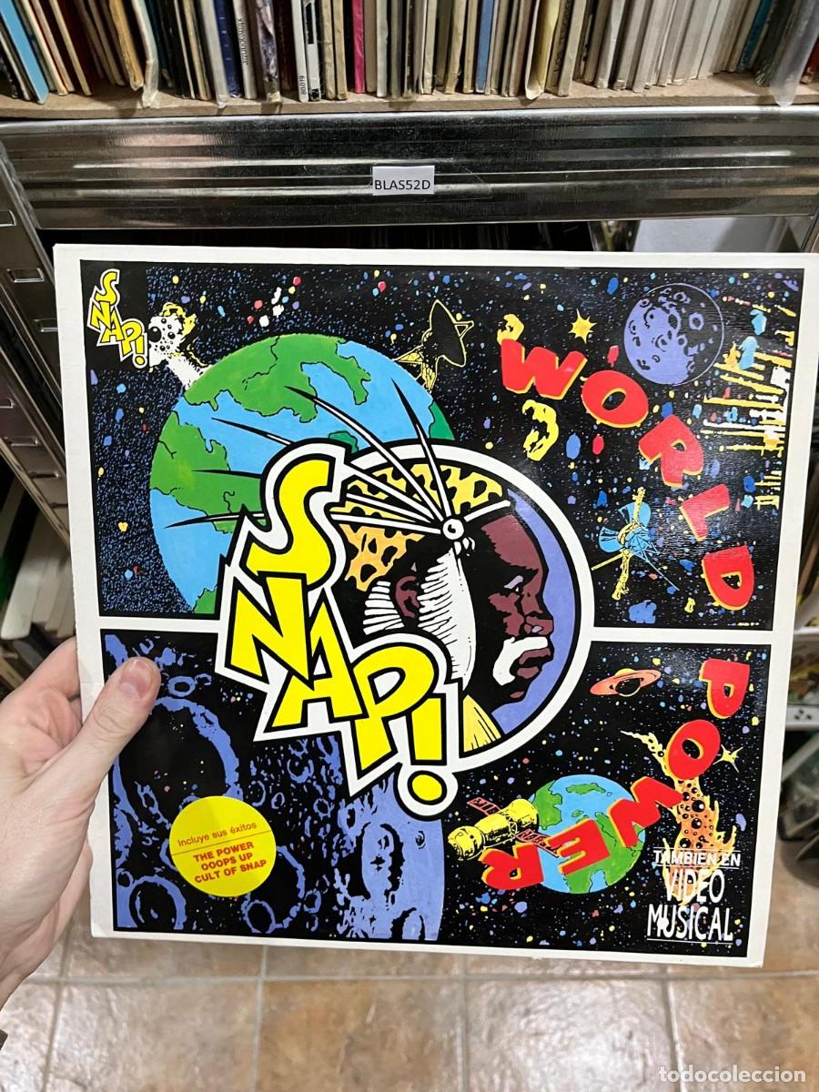 Discos de vinilo: BLAS52D &ndash; LP &ndash; Snap! &ndash; World Power.
