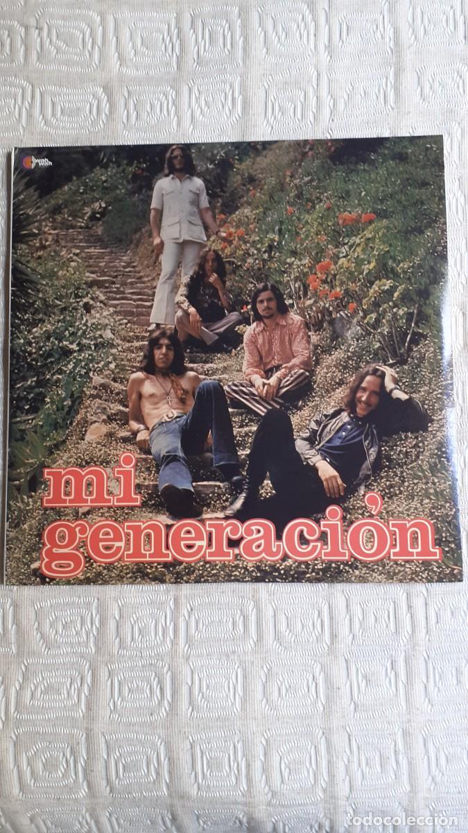 Discos de vinilo: MI GENERACI&Oacute;N.- s/t (Reed. Wah Wah) Doble lp + single (Psych-prog espa&ntilde;ol)