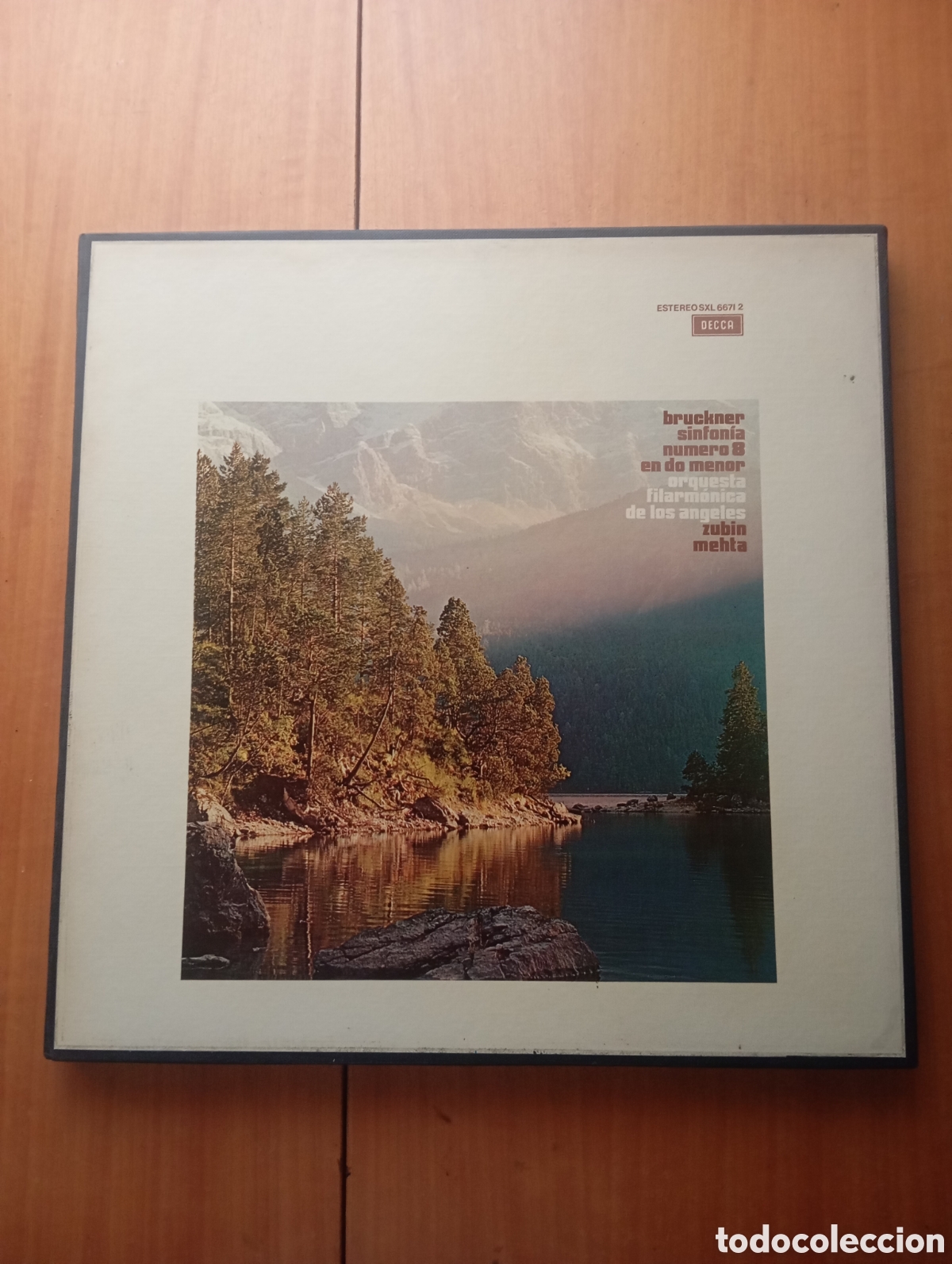 Discos de vinilo: Bruckner sinfon&iacute;a n&uacute;mero 8 2LPS