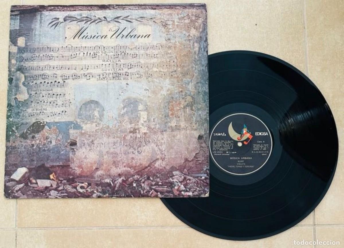 Discos de vinilo: MUSICA URBANA VINILO LP ORIGINAL 1976 ZELESTE ROCK PROG