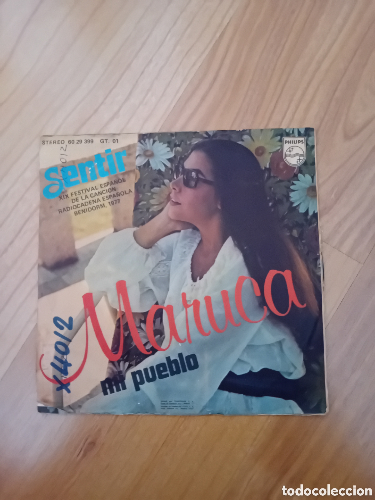 Discos de vinilo: MARUCA. SENTIR. MI PUEBLO - Foto 2