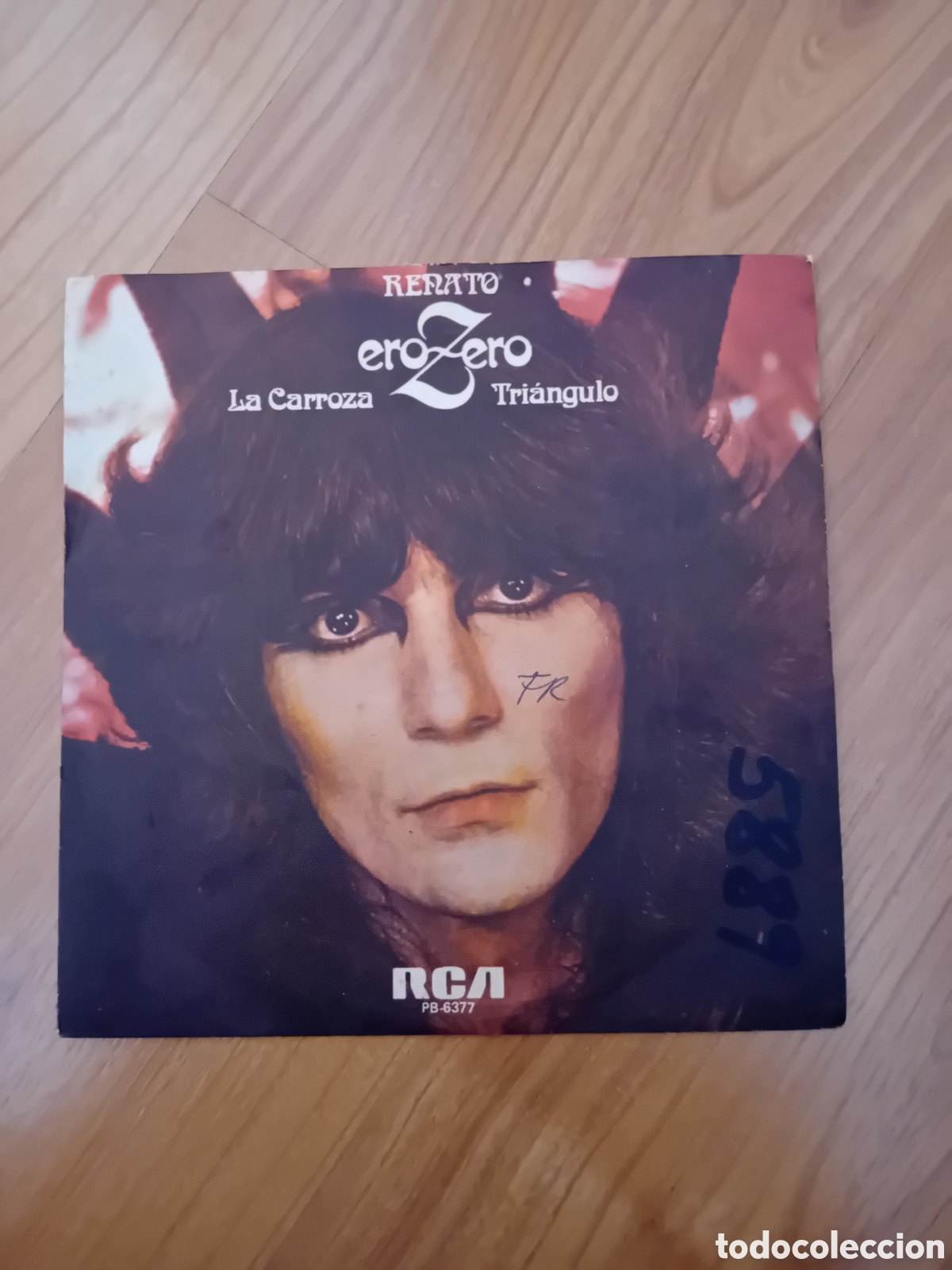 Discos de vinilo: RENATO ZERO. LA CARROZA. TRIANGULO - Foto 1