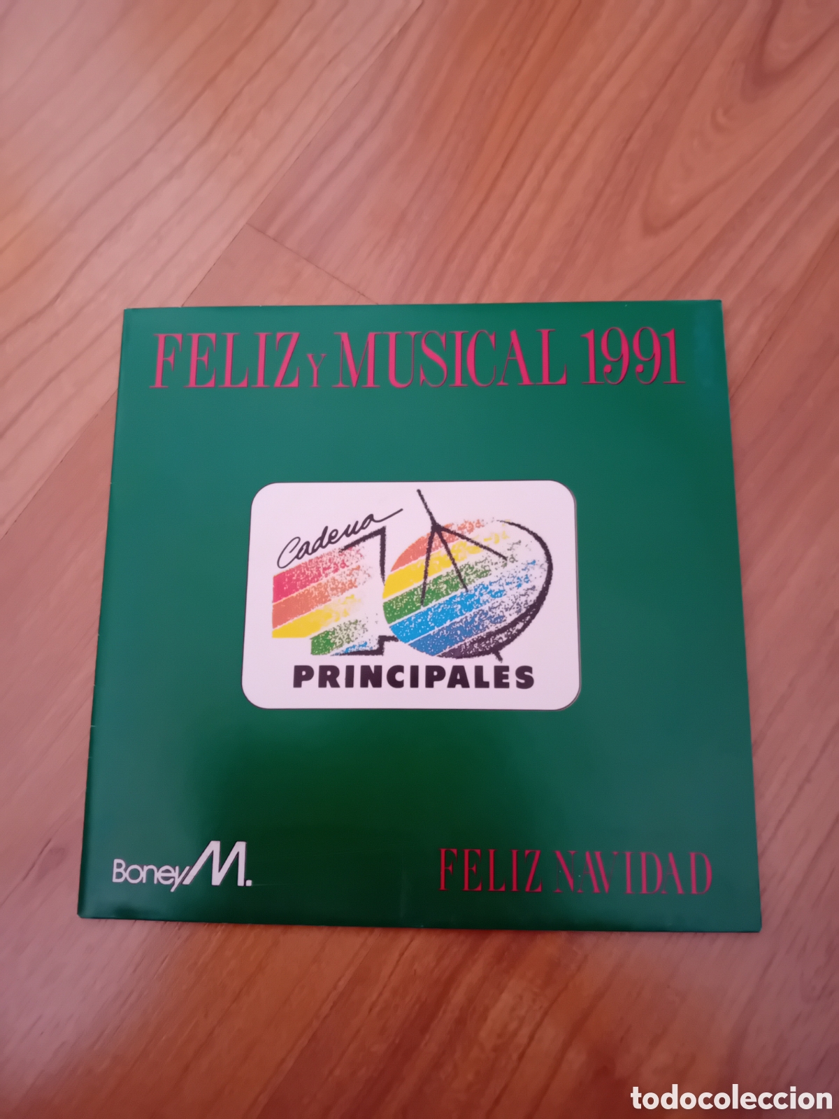 Discos de vinilo: BONEY M. FELIZ NAVIDAD. JINGLE BELLS. EDICI&Oacute;N CADENA 40 PRINCIPALES