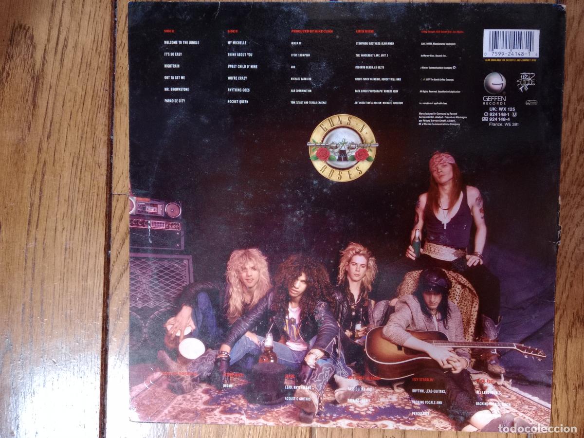 Discos de vinilo: Guns N Roses - appetite for destruction - Foto 2