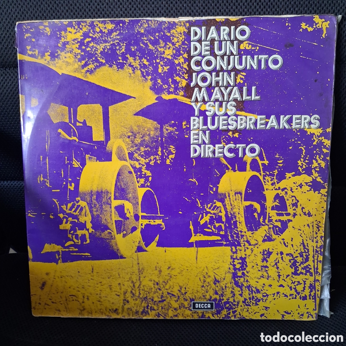 Discos de vinilo: John Mayall Y Sus Bluesbreakers* &ndash; Diario De Un Conjunto - En Directo - Foto 1