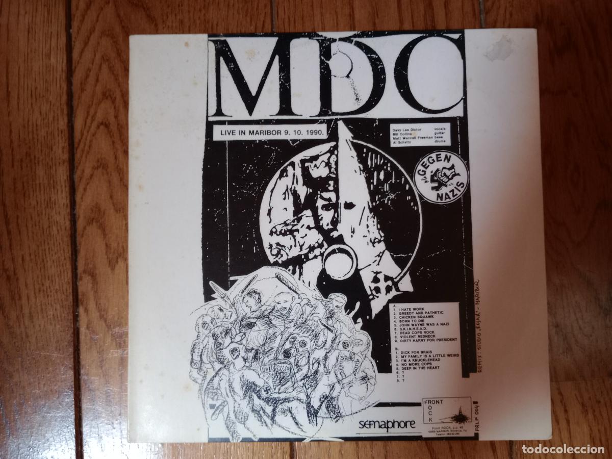 Discos de vinilo: MDC - live in Maribor 9. 10. 1990 - Foto 1
