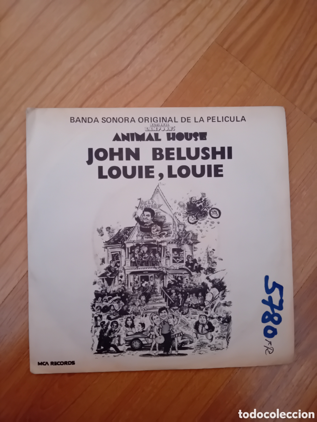 Discos de vinilo: BSO ANIMAL HOUSE. JOHN BELUSHI. LOUIE LOUIE. MONEY