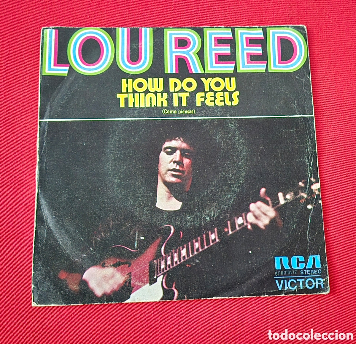 Discos de vinilo: Lou Reed &lrm;&ndash; How Do You Think It Feels = Como Piensas Promo