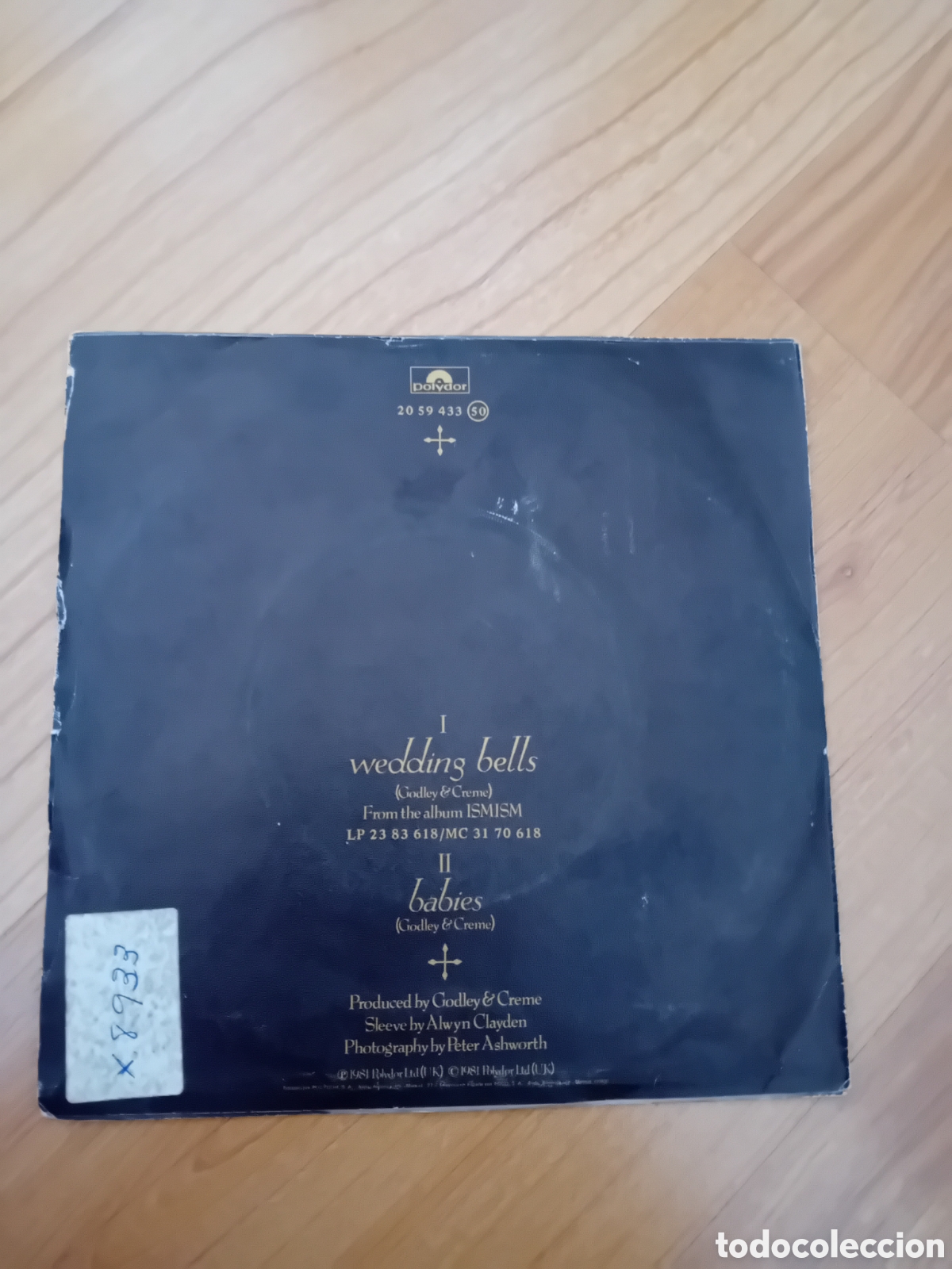 Discos de vinilo: GODLEY CREME. WEDDING BELLS - Foto 2
