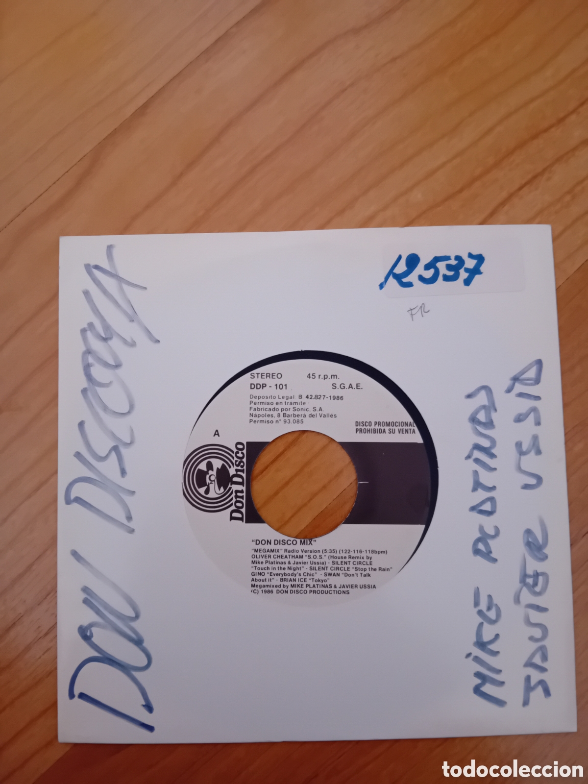 Discos de vinilo: DON DISCO MIX. MIKE PLATINAS. JAVIER USSIA - Foto 1