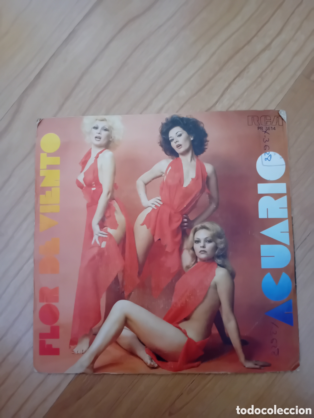 Discos de vinilo: ACUARIO. FLOR DE VIENTO. - Foto 1