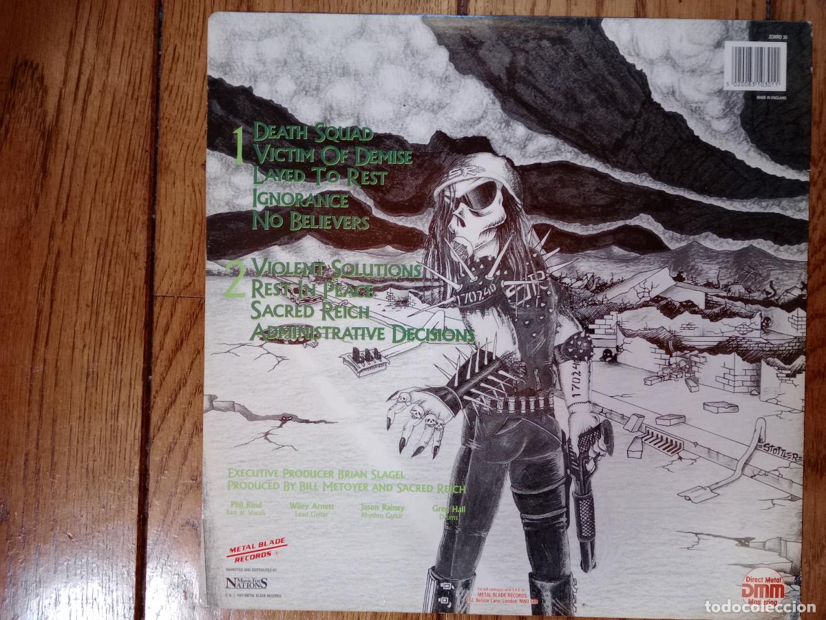 Discos de vinilo: Sacred Reich - ignorance - Foto 2