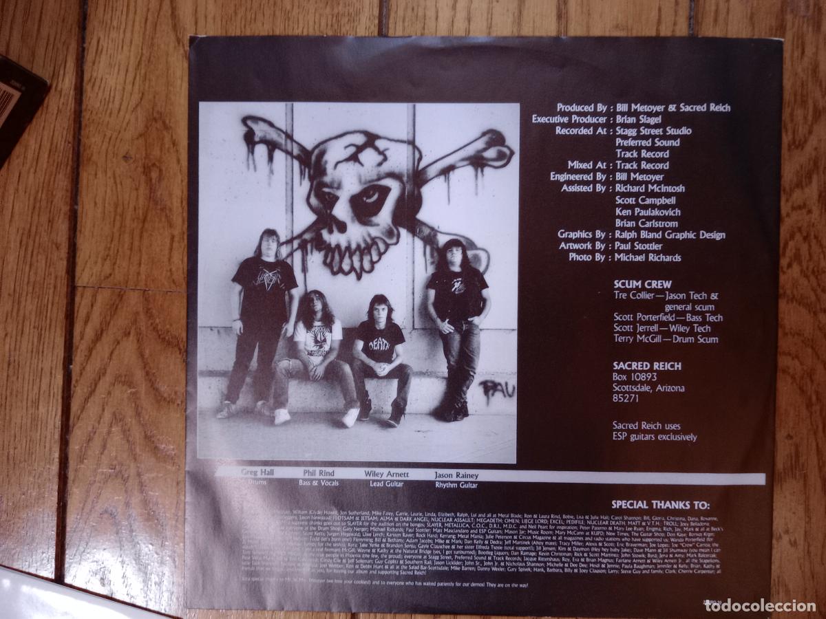Discos de vinilo: Sacred Reich - ignorance - Foto 3