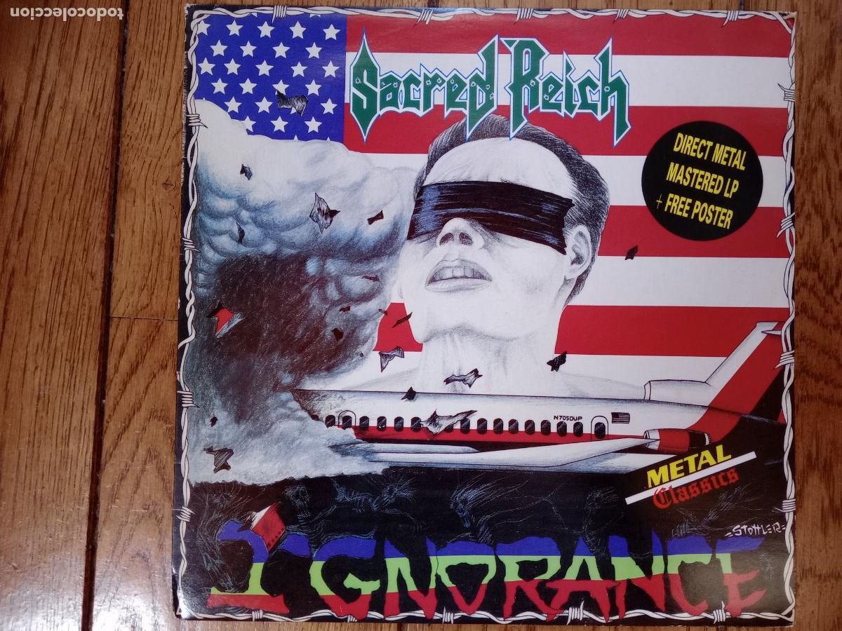Discos de vinilo: Sacred Reich - ignorance - Foto 1