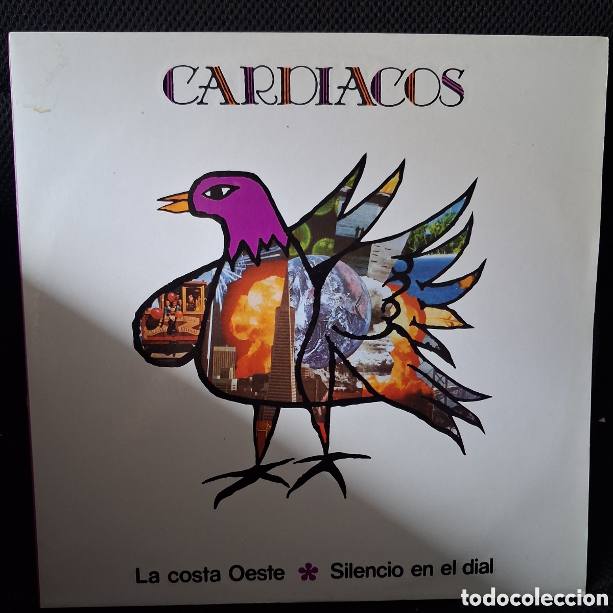 Discos de vinilo: Cardiacos* &ndash; La Costa Oeste / Silencio En El Dial - Foto 1