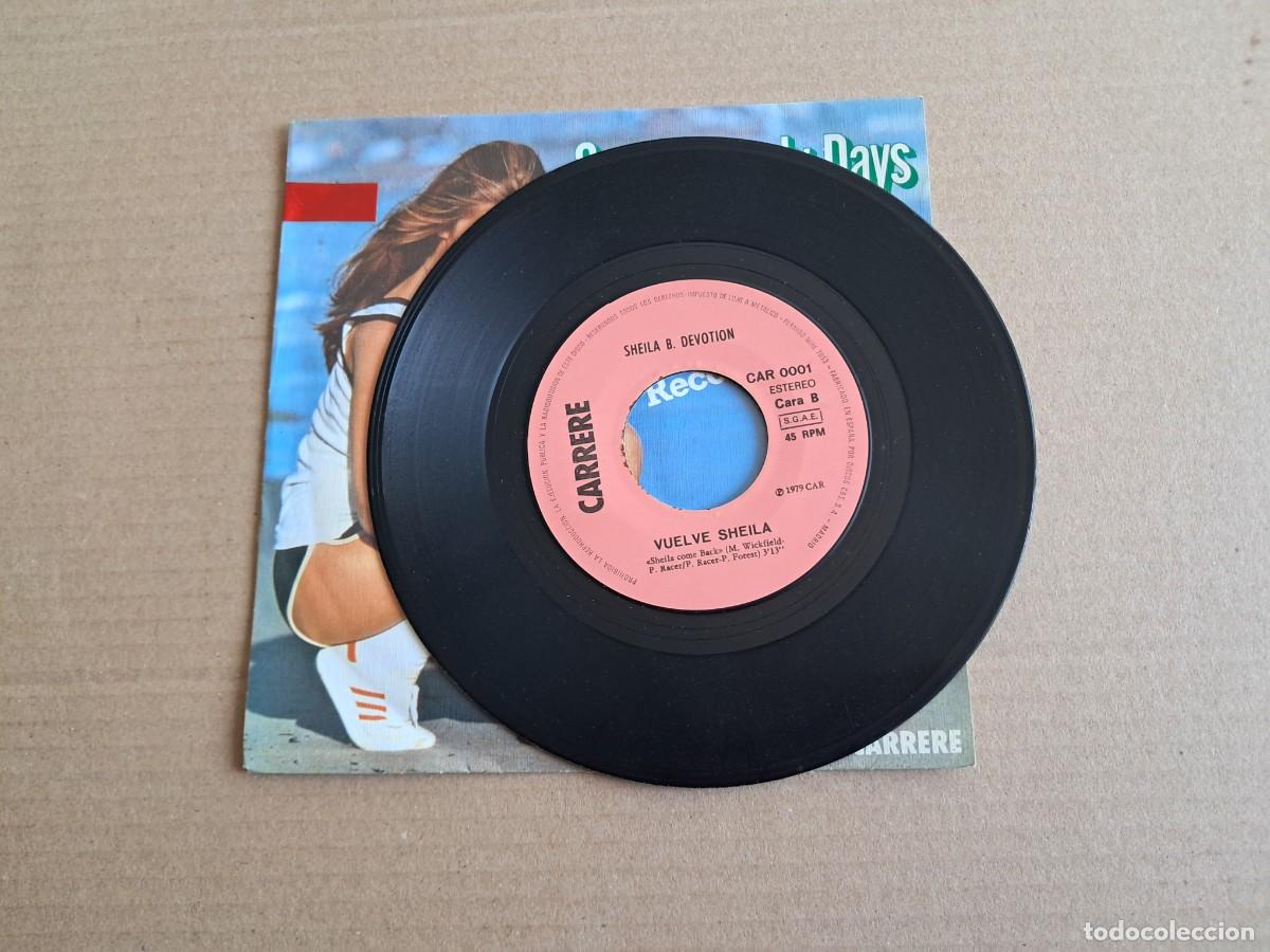 Discos de vinilo: SHEILA B. DEVOTION - SEVEN LONELY DAYS SINGLE 1979 EDICIONESPA&Ntilde;OLA - Foto 2