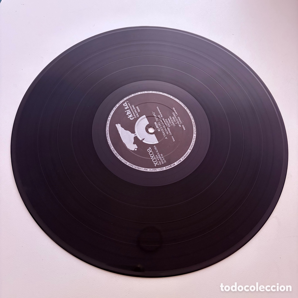 Discos de vinilo: lp Aliron &ndash; A Traves Del Tiempo de 1985 - Foto 5