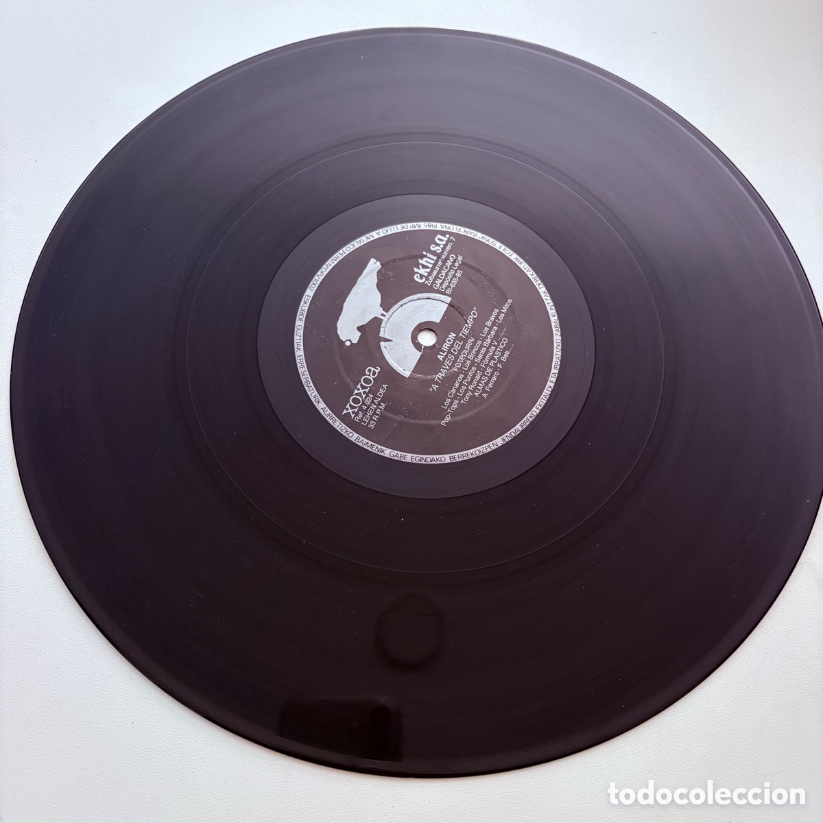 Discos de vinilo: lp Aliron &ndash; A Traves Del Tiempo de 1985 - Foto 6