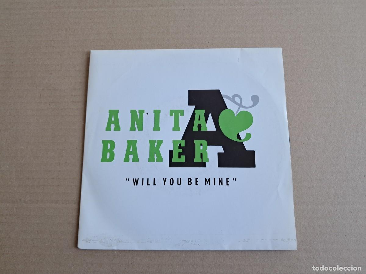 Discos de vinilo: ANITA BAKER - WILL YOU BE MINE SINGLE PROMOCIONAL 1991 EDICION ESPA&Ntilde;OLA